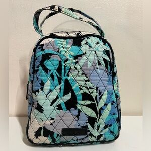 Vera Bradley Lunch Bag - GREAT Condition - Green and Blue hues